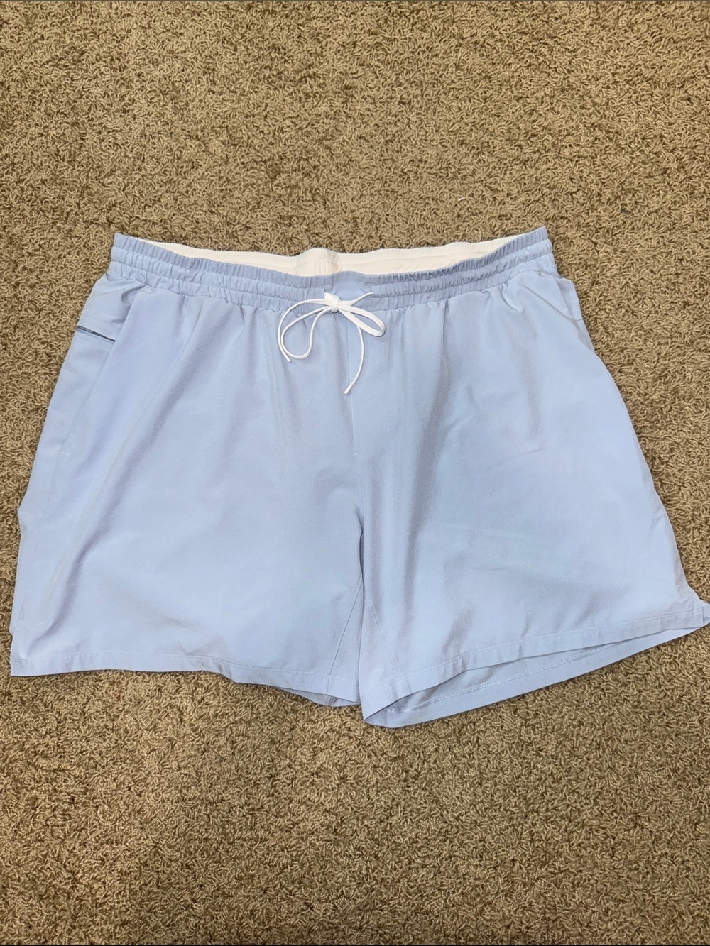 Lululemon Pool Short 7” Pastel Blue 3XL Swim Shorts